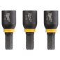 Milwaukee SHOCKWAVE™ Impact Duty 5/16” x 1" Insert Magnetic Nut Driver (3 PK) — 49-66-4513
