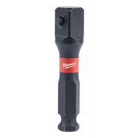 Milwaukee SHOCKWAVE™ Impact Duty Lineman's 7/16" to 1/2" Impact Duty Socket Adapter — 48-32-5100