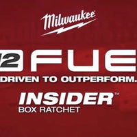 Milwaukee INSIDER™ Box Ratchet Socket SAE Set 8 PC — 49-16-1640
