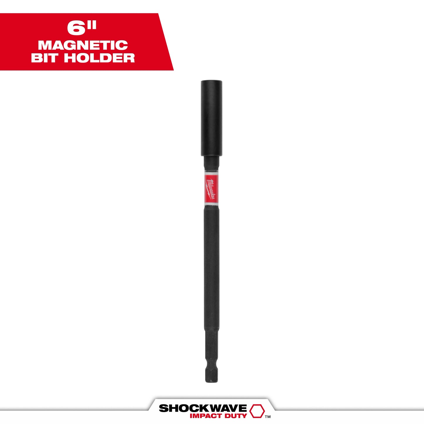 Milwaukee SHOCKWAVE™ Impact Duty 6" Magnetic Bit Holder — 48-32-4511