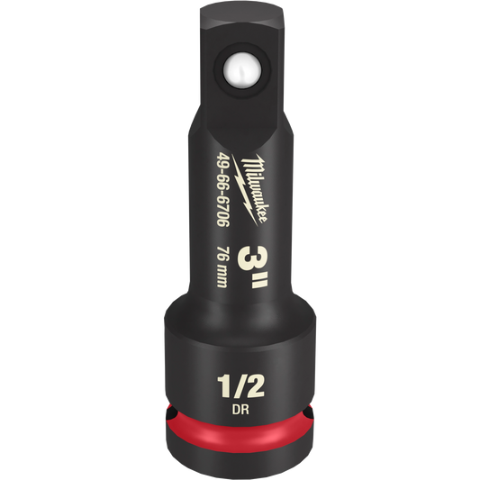 Milwaukee SHOCKWAVE™ Impact Duty 1/2" Drive 3" Extension — 49-66-6706