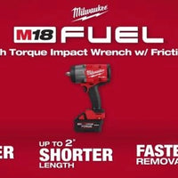 Milwaukee M18 FUEL™ 1/2" High Torque Impact Wrench w/ Pin Detent — 2966-20