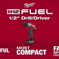 Milwaukee M12 FUEL™ 1/2" Drill/Driver — 3403-20