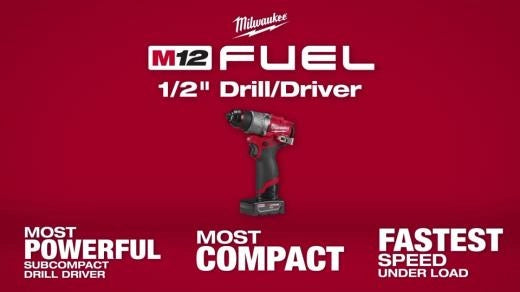 Milwaukee M12 FUEL™ 1/2" Drill/Driver — 3403-20
