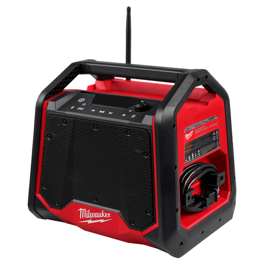 Milwaukee M18 BLUETOOTH® JOBSITE RADIO + CHARGER — 2956-20