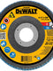 DEWALT 4-1/2-In. X 7/8-In. Zirconia T29 Flap Disc (40 Grit) — DWA8206