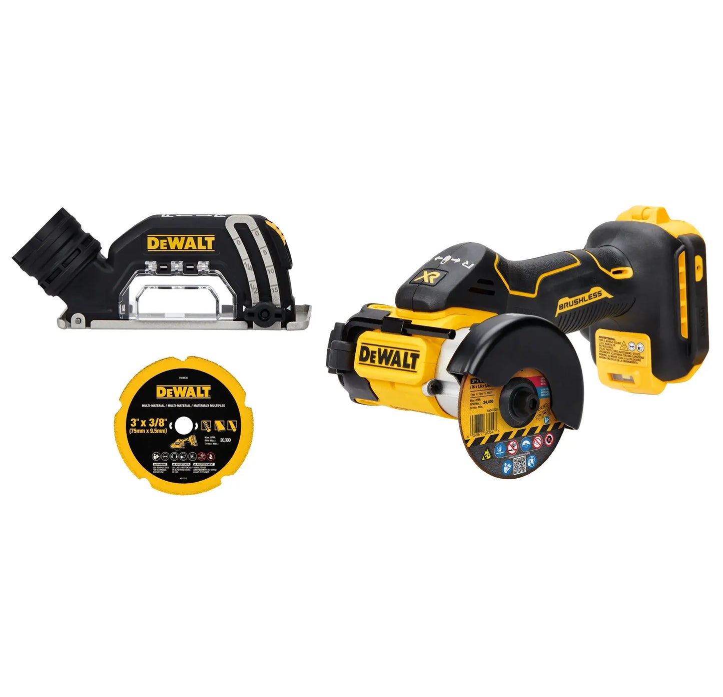 DEWALT 20V MAX* XR® Brushless Cordless 3-in. Cut-off Tool (Tool Only) — DCS438B