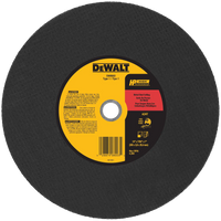 DEWALT 14-in. (355mm) T41 Metal Cutting Chop Saw Wheel — DW8003