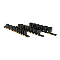 DEWALT 26 Piece 1/2 In Drive Metric Impact Socket Set 6 Pt — DWMT19243