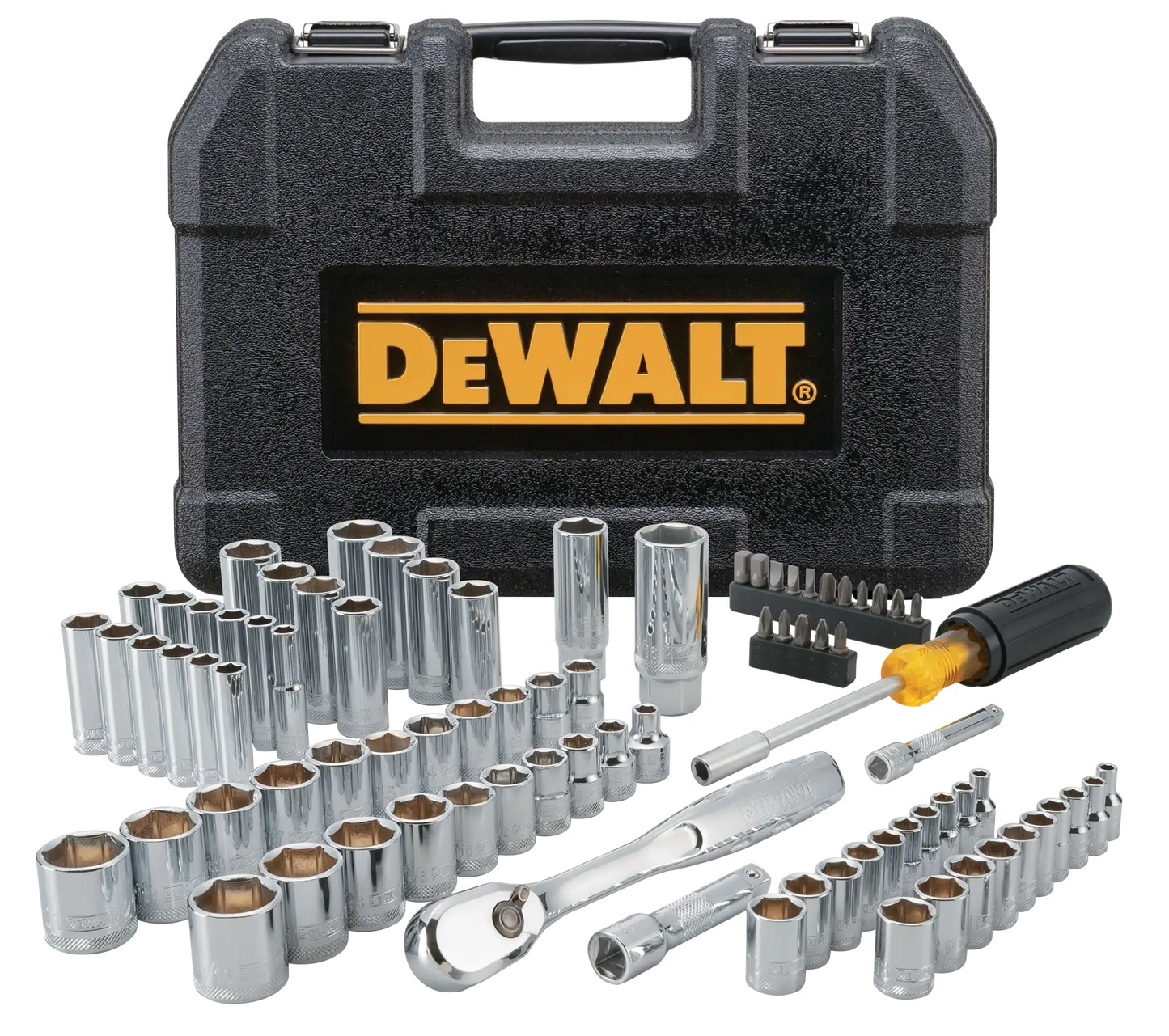 DEWALT 84 Piece Mechanics Tool Set — DWMT81531