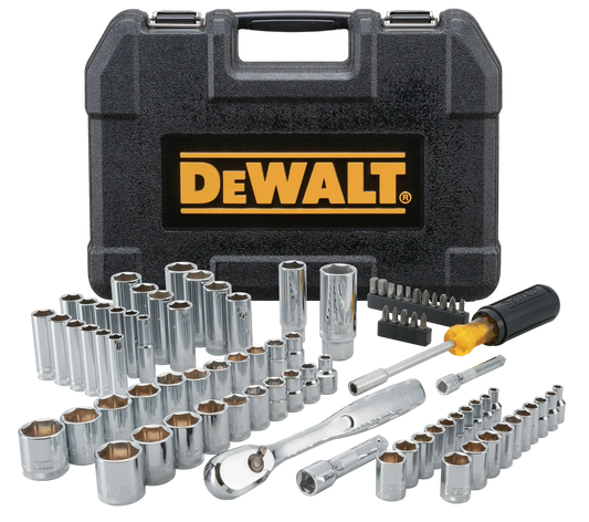 DEWALT 84 Piece Mechanics Tool Set — DWMT81531