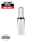 Milwaukee 3/8" Drive 6mm Metric Deep Socket with FOUR FLAT™ Sides — 45-34-9090