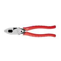 Milwaukee 9" Comfort Grip High Leverage Lineman's Pliers with Crimper — 48-22-6100