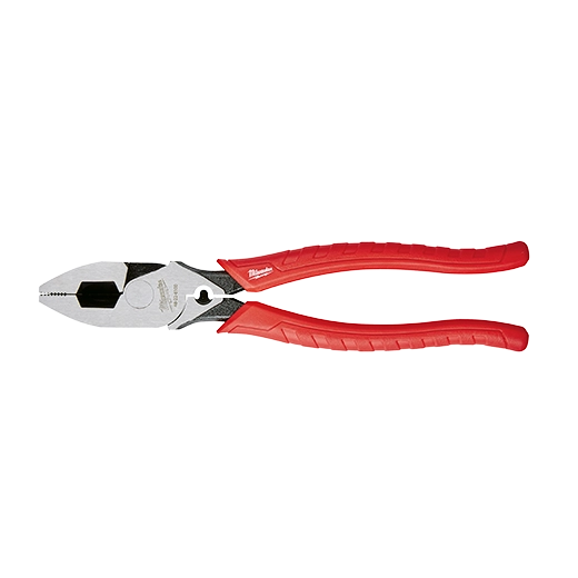 Milwaukee 9" Comfort Grip High Leverage Lineman's Pliers with Crimper — 48-22-6100