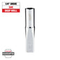Milwaukee 1/4" Drive 9/32" SAE Deep Socket with FOUR FLAT™ Sides — 45-34-9015