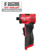 Milwaukee M12 FUEL™ 1/4" Right Angle Die Grinder — 3485-20