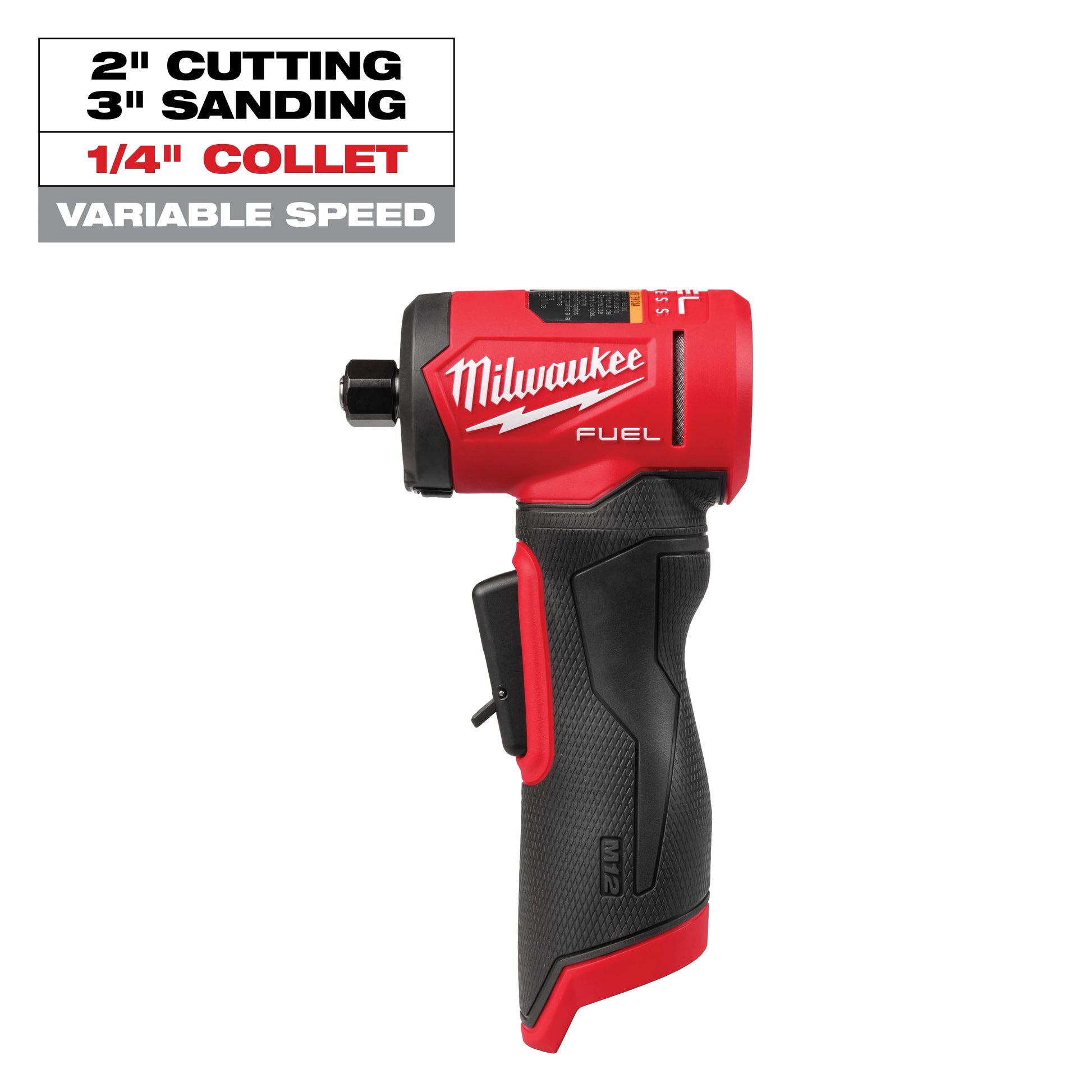 Milwaukee M12 FUEL™ 1/4" Right Angle Die Grinder — 3485-20