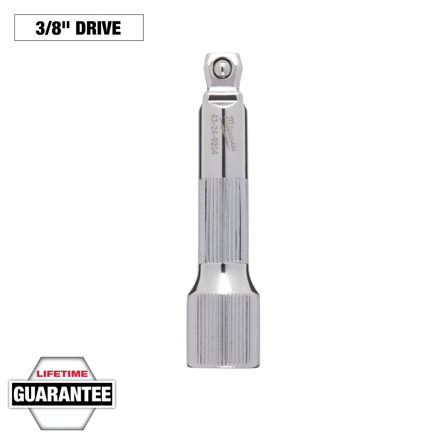 Milwaukee 3/8" Drive 3" Wobble Extension — 43-24-9204