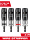 Milwaukee 4 PC Solid Wire Stripper Set — 48-32-6406