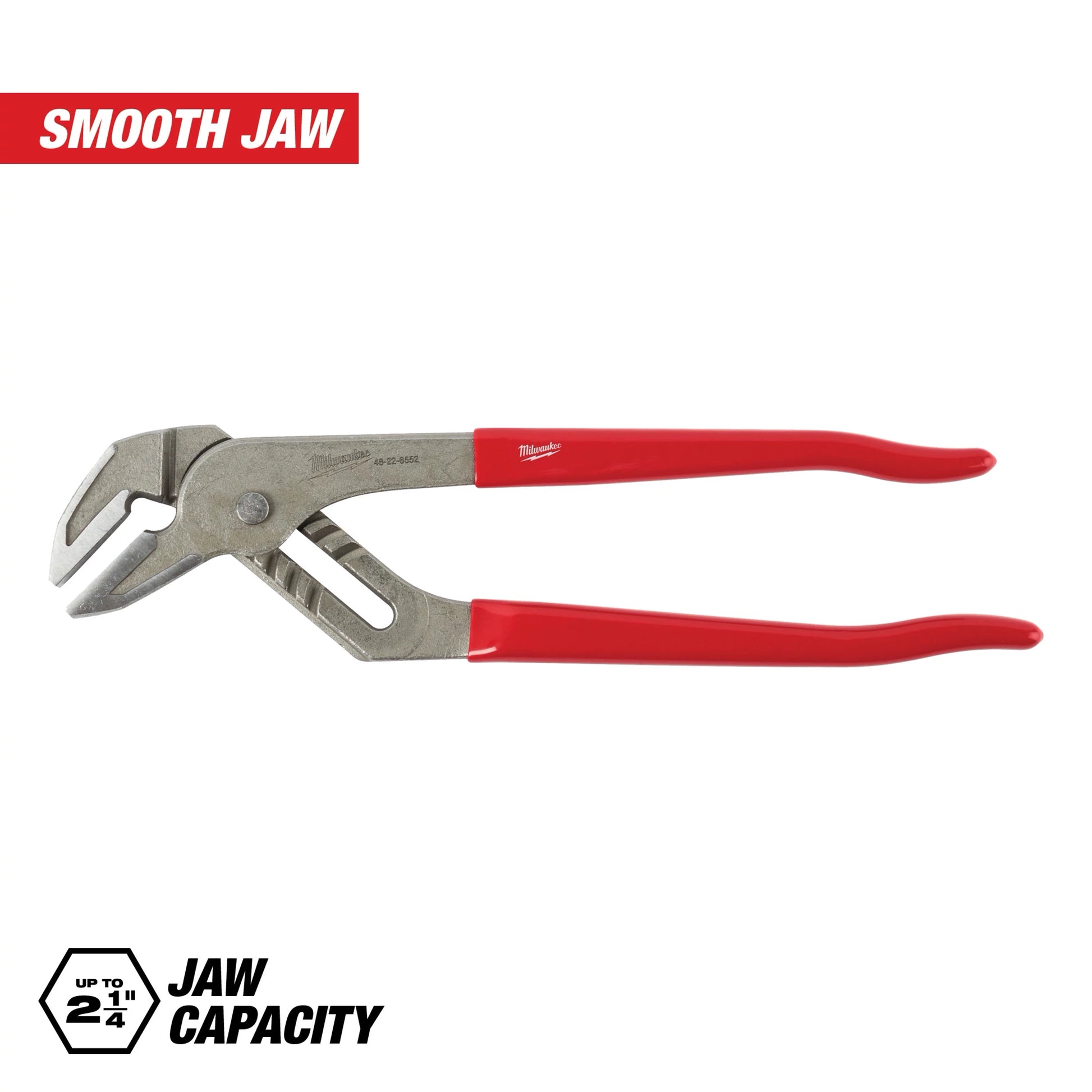 Milwaukee 12" Smooth Jaw Pliers — 48-22-6552