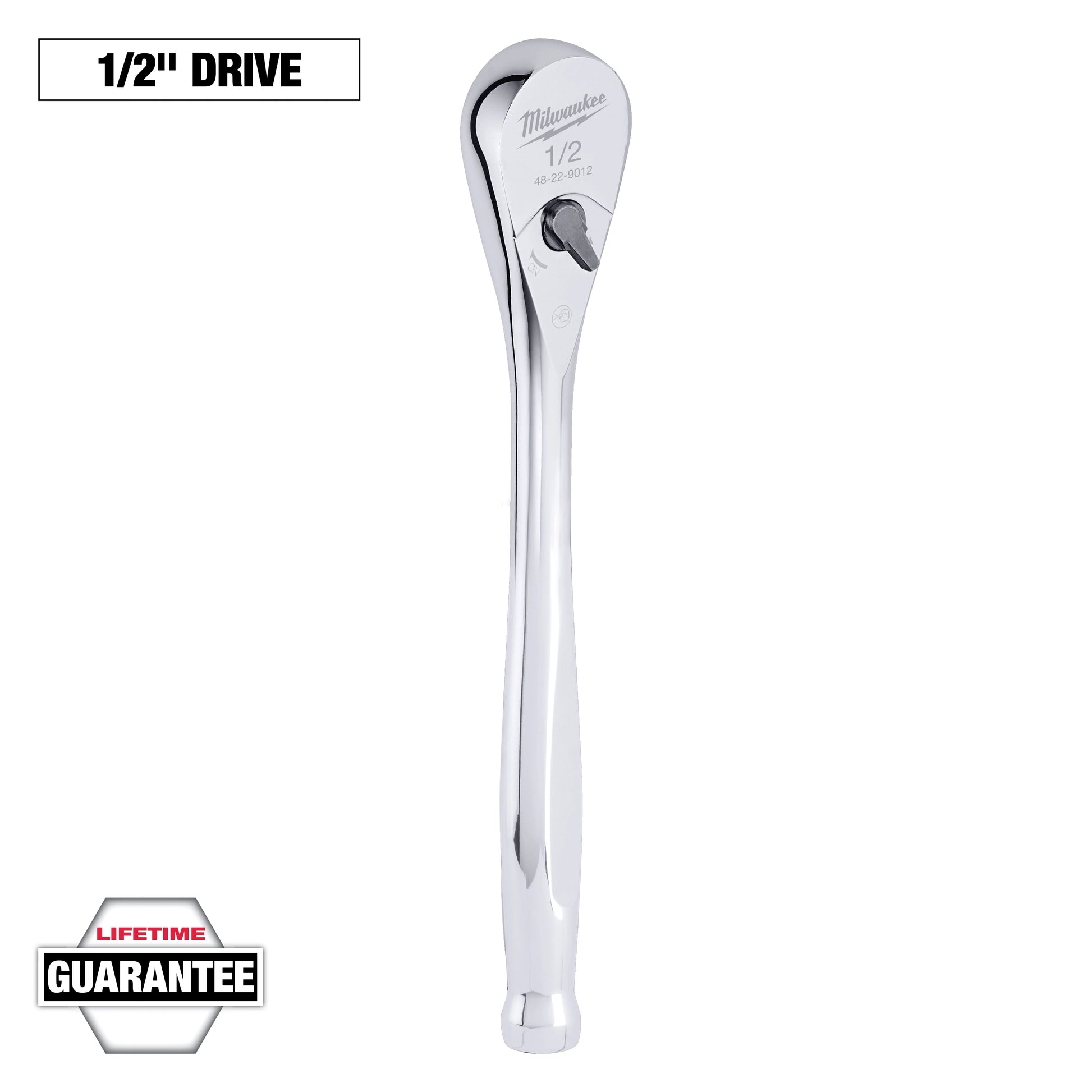 Milwaukee 1/2" Drive Ratchet — 48-22-9012