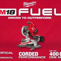 Milwaukee M18 FUEL™ Dual Bevel Sliding Compound Miter Saw — 2734-20