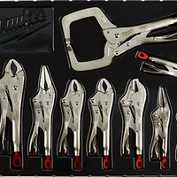 Milwaukee 10 pc TORQUE LOCK™ Pliers Kit — 48-22-3690