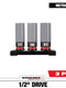 Milwaukee SHOCKWAVE™ Impact Duty 1/2 Drive Metric 3 PC Lug Nut Wheel Socket Set — 49-66-7830