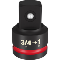 Milwaukee SHOCKWAVE™ Impact Duty 3/4" Drive 1" Drive Adapter — 49-66-6729