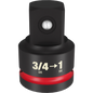 Milwaukee SHOCKWAVE™ Impact Duty 3/4" Drive 1" Drive Adapter — 49-66-6729