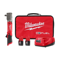 Milwaukee M12 FUEL™ 1/2" Right Angle Impact Wrench w/ Friction Ring Kit — 2565-22