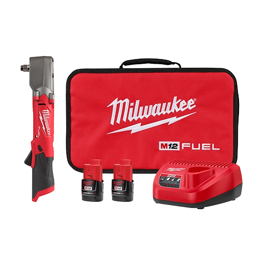 Milwaukee M12 FUEL™ 1/2" Right Angle Impact Wrench w/ Friction Ring Kit — 2565-22