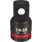 Milwaukee SHOCKWAVE™ Impact Duty 1/4" Drive to 3/8" Drive Adapter — 49-66-6720