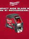 Milwaukee 25 ft Magnetic Tape Measure w/ Rechargeable 100L Light — 48-22-0428