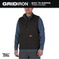 Milwaukee GRIDIRON™ Sherpa-Lined Vest - Black 3X — 801B-3X