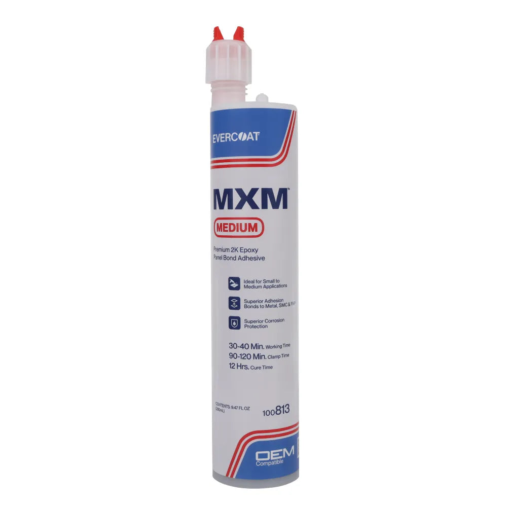 Evercoat MXM Medium Premium 2K Epoxy Panel Bond Adhesive Gray · 250 mL · Cartridge – 100813