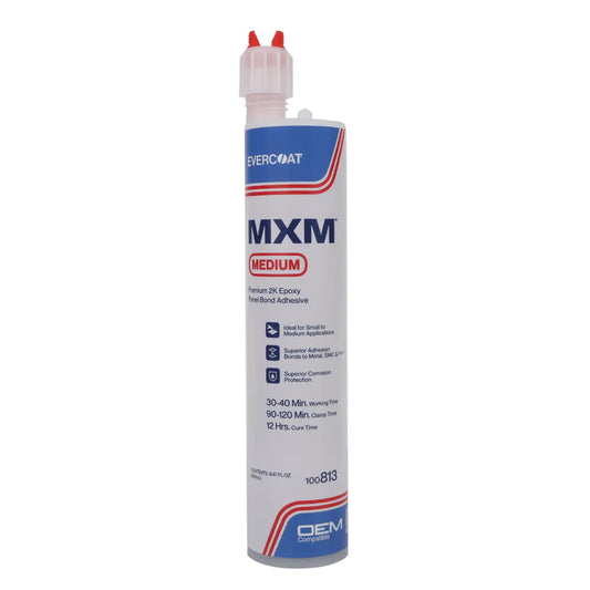 Evercoat MXM Medium Premium 2K Epoxy Panel Bond Adhesive Gray · 250 mL · Cartridge – 100813