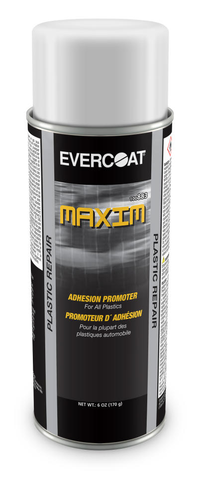 Evercoat Maxim Plastic Repair System Adhesion Promoter Clear · 8 oz · Aerosol Can – 100883
