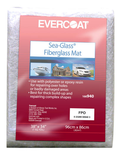 Evercoat FG Mat Packaged, 1 Sq. yd., 11/2 oz. – 100940