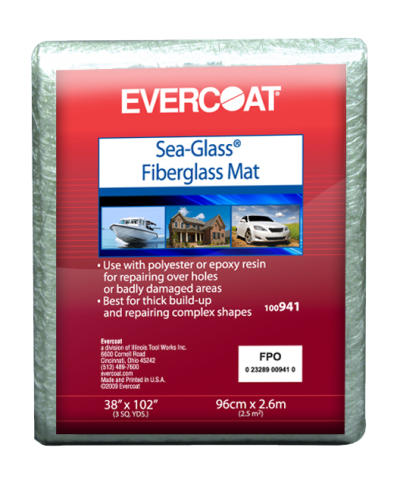 Evercoat FG Mat Packaged, 3 Sq. yd., 11/2 oz. – 100941