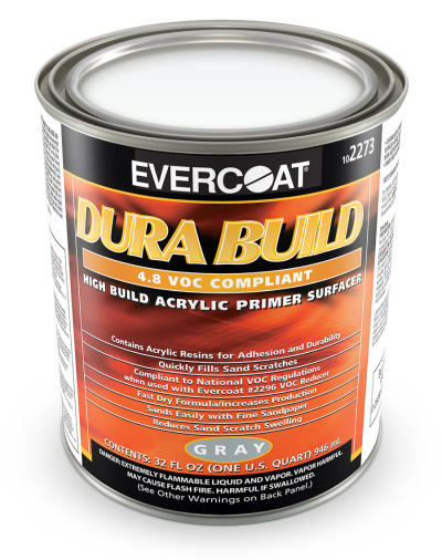 Evercoat Dura Build Acrylic Primer Gray, Quart – 102273