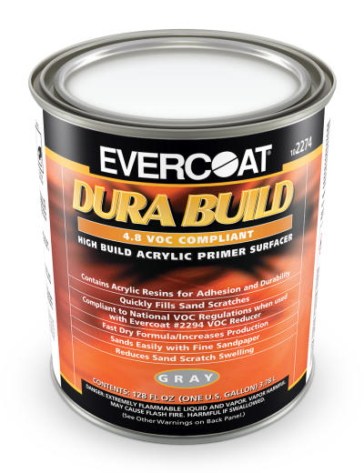 Evercoat Dura Build Acrylic Primer Gray, Gallon – 102274