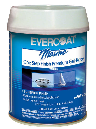 Evercoat Gel-Kote White, Pint – 105670