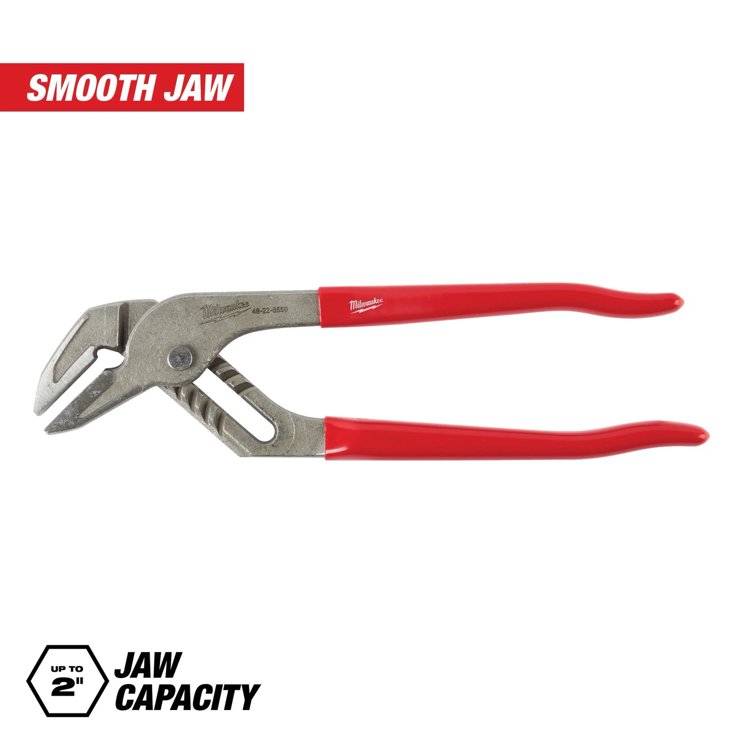 Milwaukee 10" Smooth Jaw Pliers — 48-22-6550