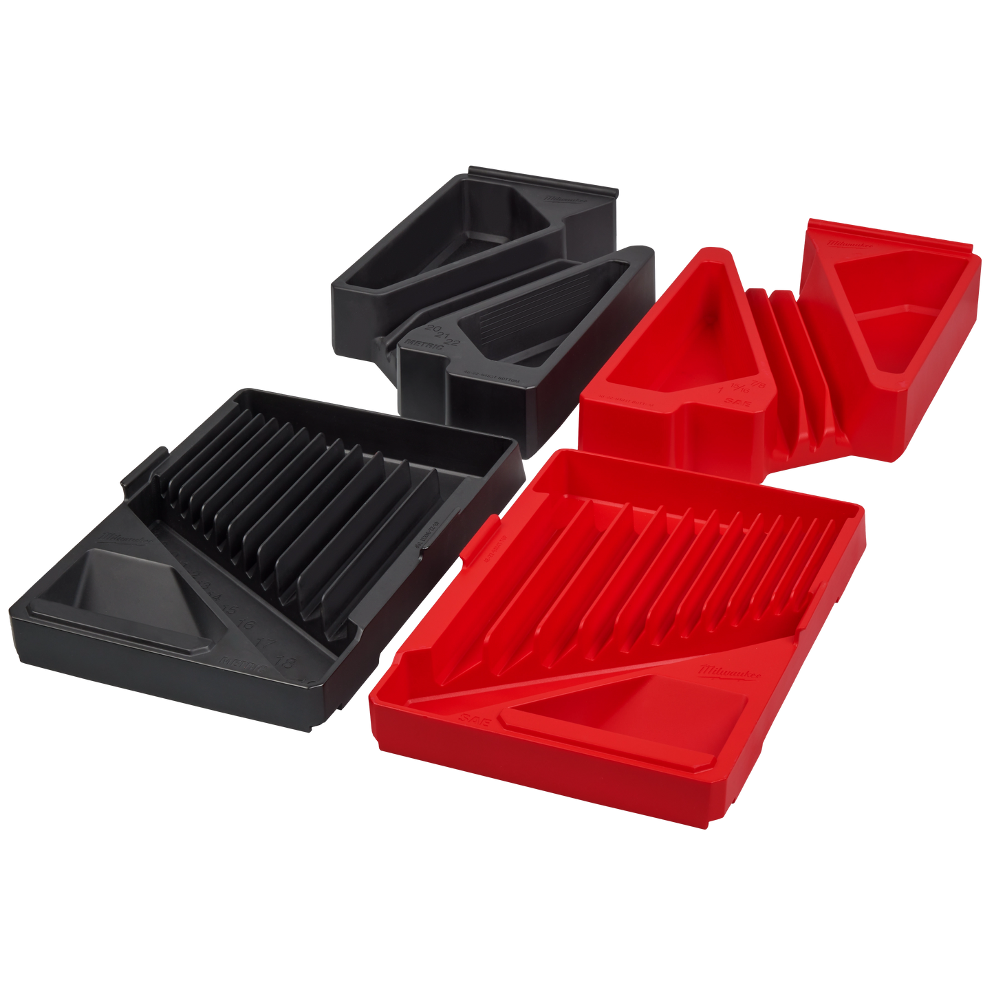 Milwaukee 30 pc Metric & SAE Combination Wrench Trays — 48-22-9485T