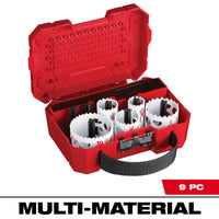 Milwaukee HOLE DOZER™ Large Diameter Hole Saw Kit - 9 PC — 49-22-4009