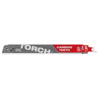 Milwaukee 9" 8 TPI TORCH™ with Carbide Teeth SAWZALL® Blade (1 PK) — 48-00-5202