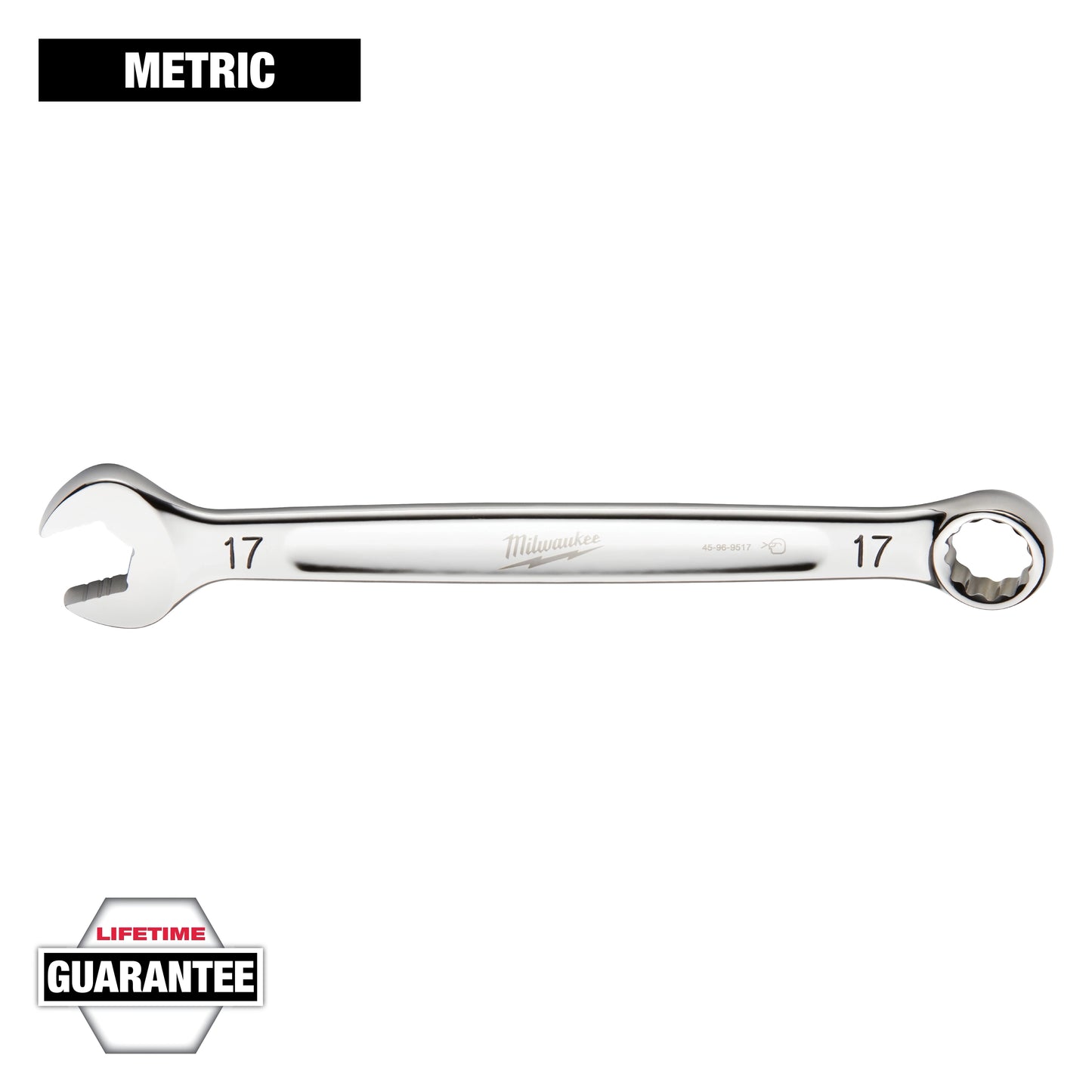 Milwaukee 17mm Metric Combination Wrench — 45-96-9517