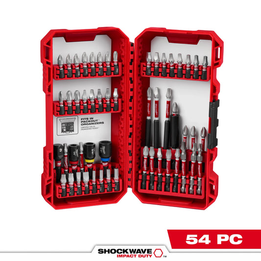 Milwaukee 54 PC SHOCKWAVE™ Impact Duty Driver Bit Set — 48-32-4010