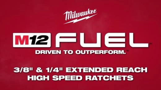 Milwaukee M12 FUEL™ 1/4" Extended Reach High Speed Ratchet — 2568-20